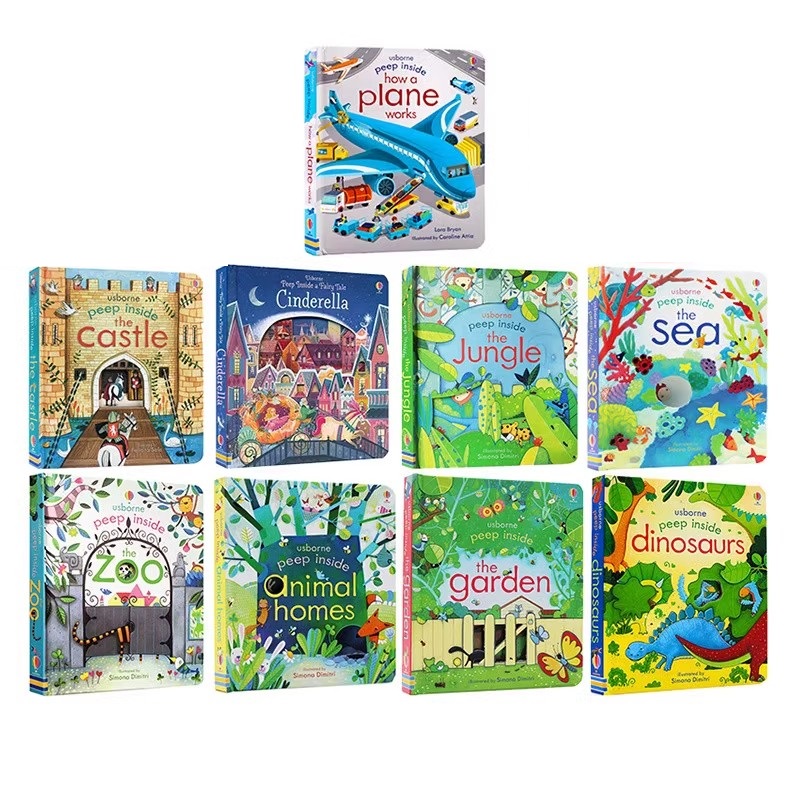 Kids Education Age - Peep Inside Usborne Book English Educational