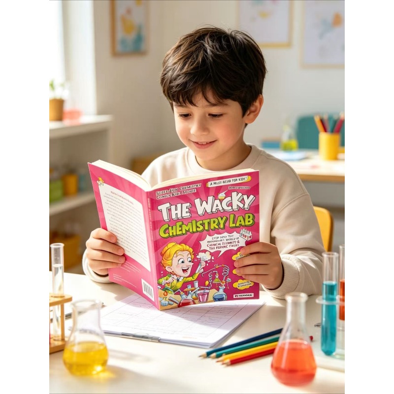 Kids Education Age - The Wacky Chemistry Lab Kids Science