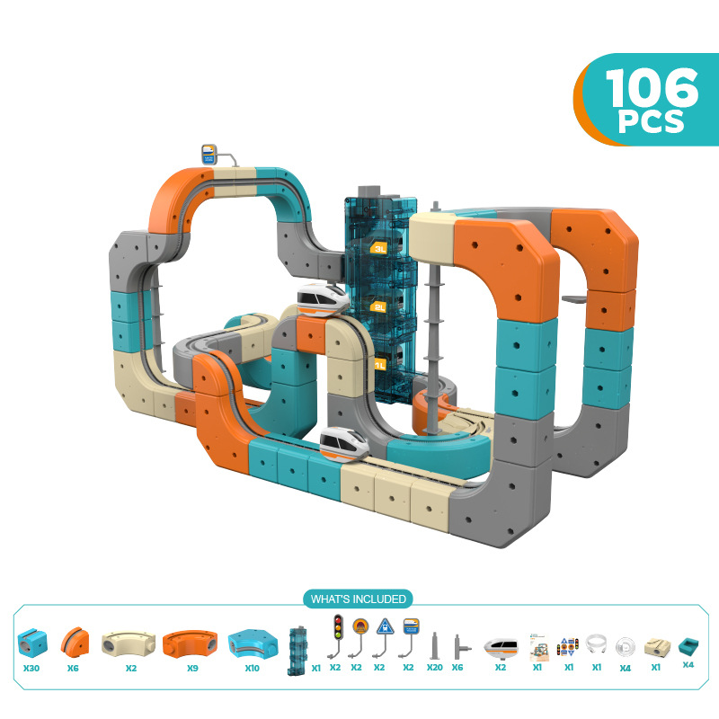 Magic Track Train toy Assemble - đánh giá và giá Kids Education Level