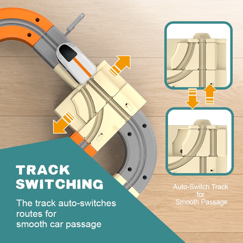 Magic Track Train toy Assemble - đánh giá và giá Kids Education Level
