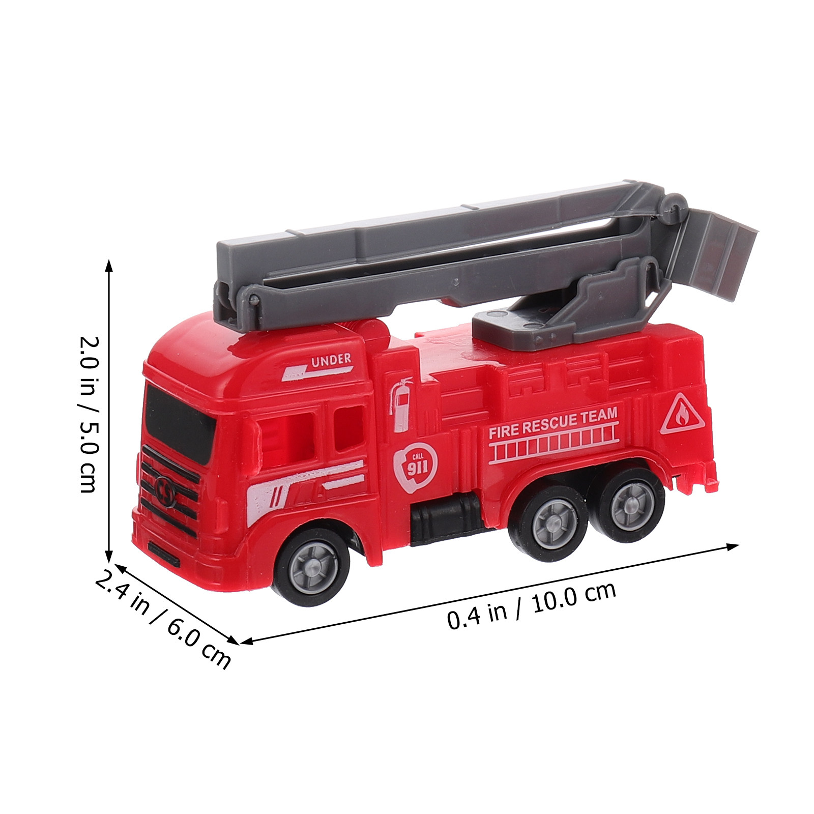 8Pcs Pull-Back Fire Truck Vehi - đánh giá và giá Kids No Education