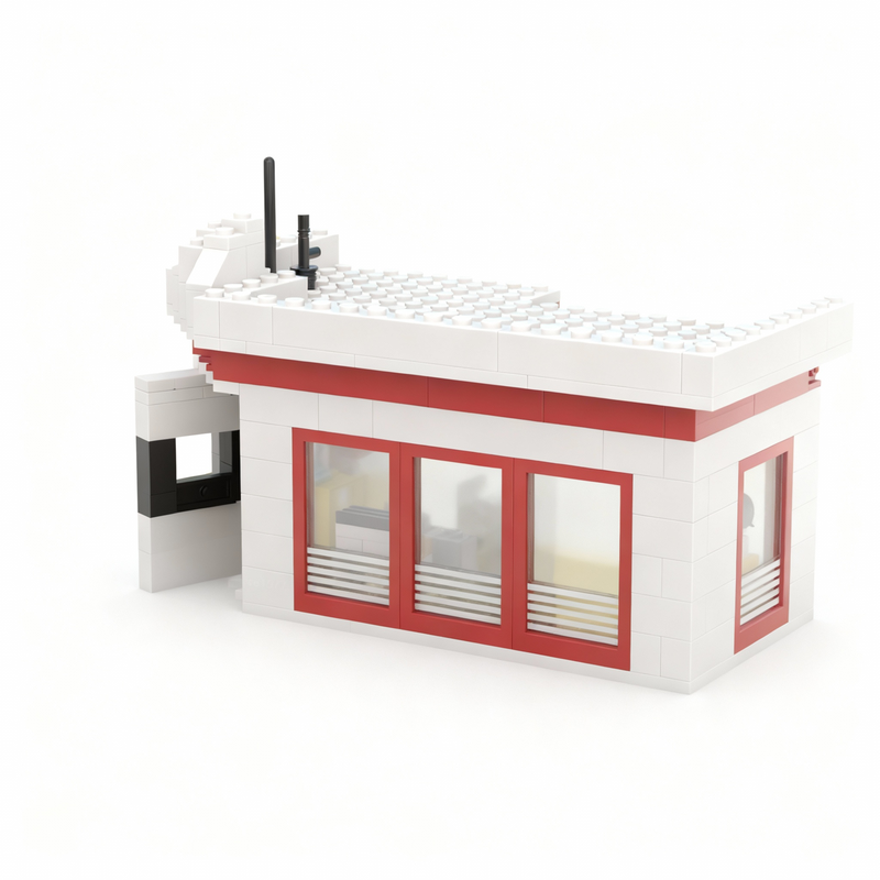 225pcs MOC Town Classic Commun - đánh giá và giá Kids Education Centre