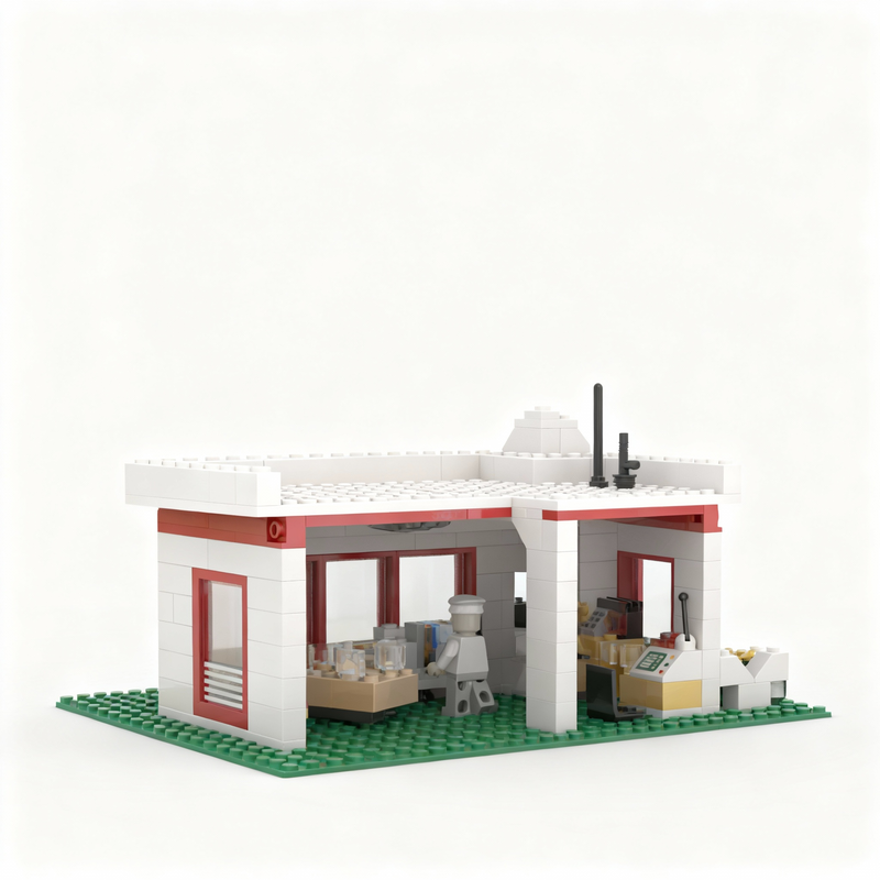 225pcs MOC Town Classic Commun - đánh giá và giá Kids Education Centre