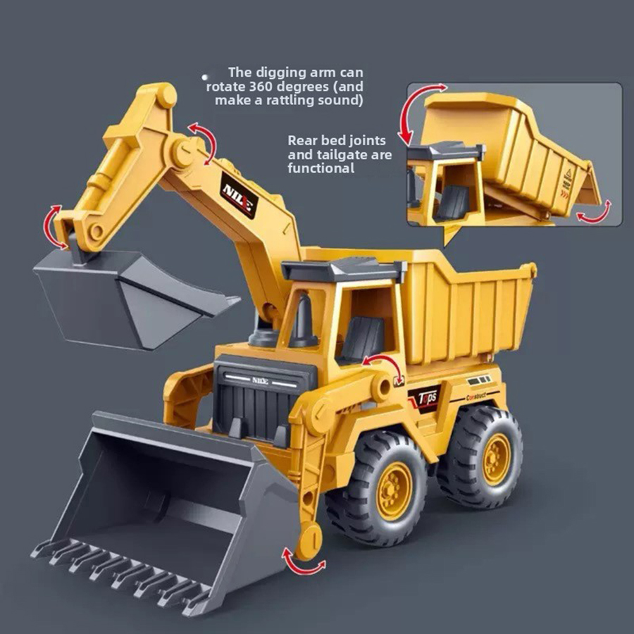 1pcs Excavator Truck Model Toy - đánh giá và giá Kids Educational Device
