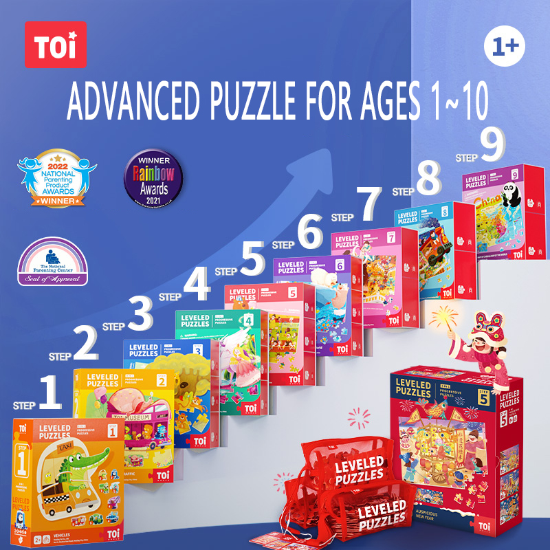TOI Leveled Puzzles Advanced P - đánh giá và giá Kids Education Level