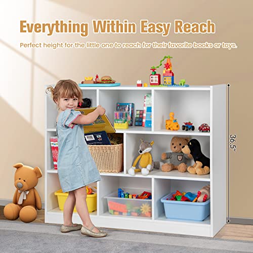 3-Shelf Bookcase for s, Wooden - đánh giá và giá Montessori Shelf Toy
