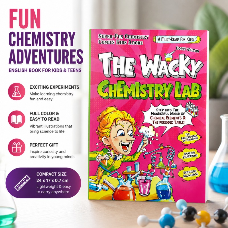 The Wacky Chemistry Lab Comic  - đánh giá và giá Kids Education Age