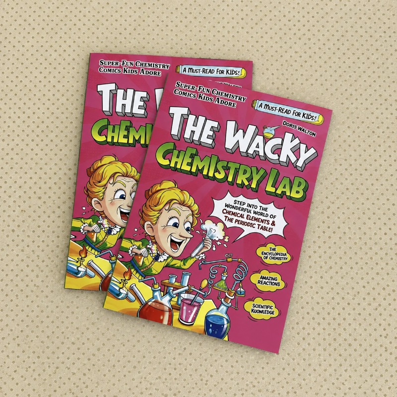 The Wacky Chemistry Lab Comic  - đánh giá và giá Kids Education Age