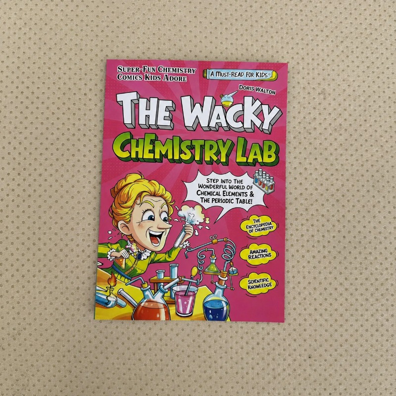 The Wacky Chemistry Lab Comic  - đánh giá và giá Kids Education Age