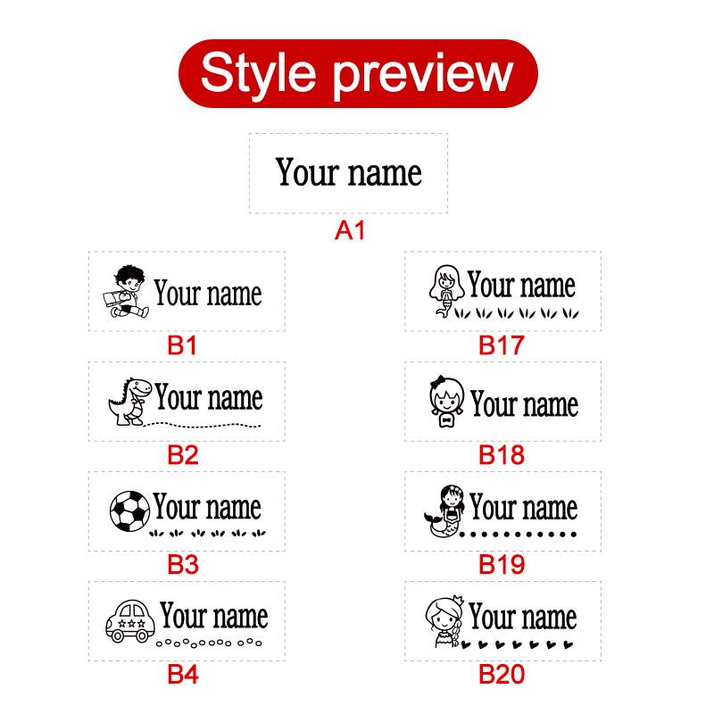 Personalized Kids Name Stamp-C - đánh giá và giá Kids Education Name