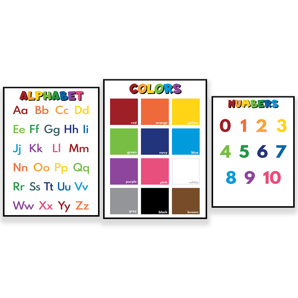 COLOR NAMES,ALPHABET,NUMBERS f - đánh giá và giá Kids Education Name