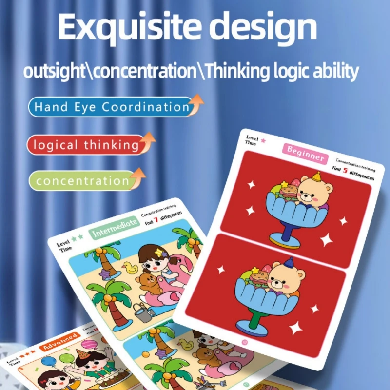 Find Differences Card Game Reu - đánh giá và giá Kids Education Level