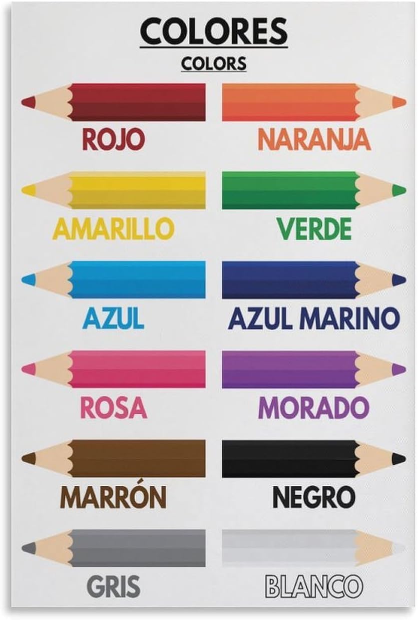 1p,Color Names for Kids, Spani - đánh giá và giá Kids Education Name
