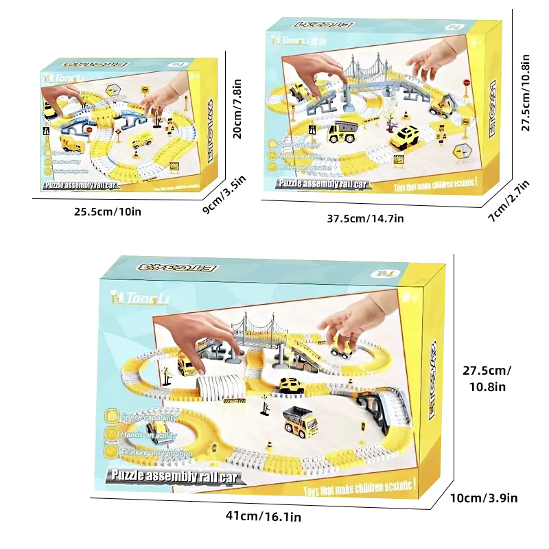 Kid Educational Toy Track Car  - đánh giá và giá Kids No Education