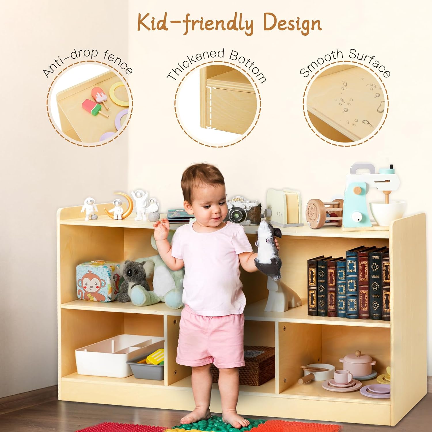 Montessori Shelf Wooden Toy St - đánh giá và giá Montessori Shelf Toy