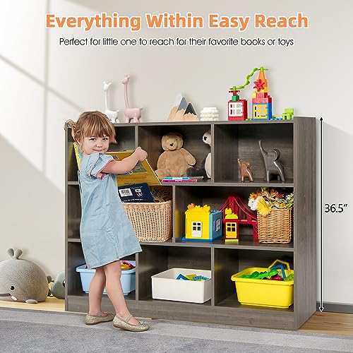 3-Shelf Bookcase for s, Wooden - đánh giá và giá Montessori Shelf Toy