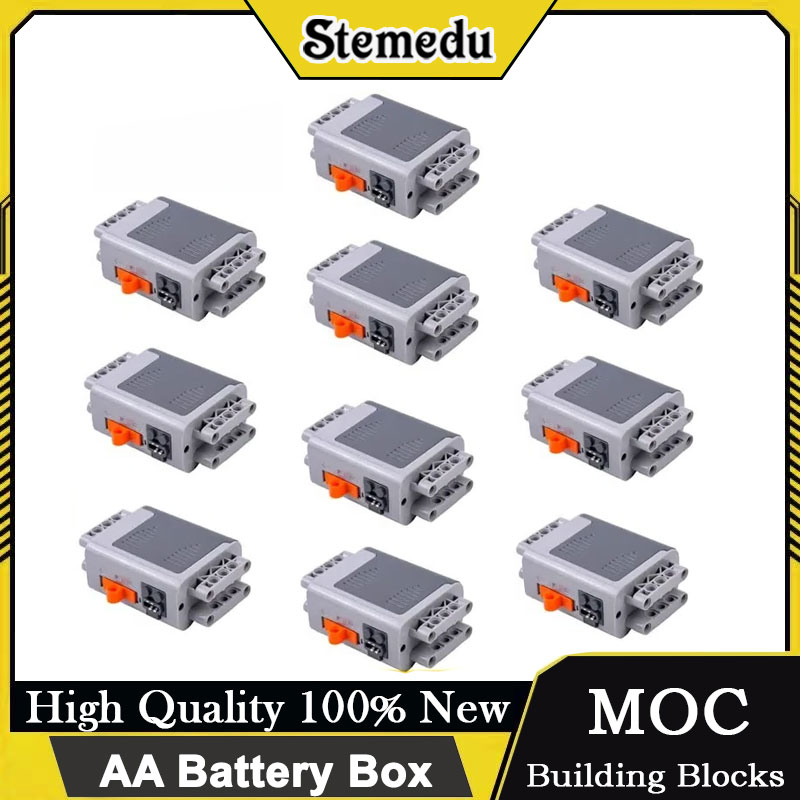 8881 AA Battery Box for Buildi - đánh giá và giá Lego Set Technic
