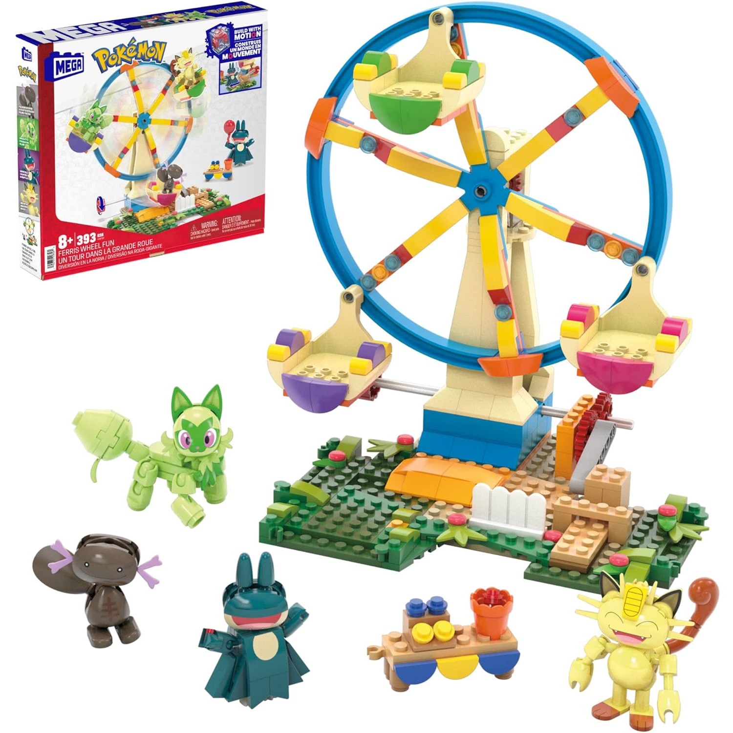 MEGA Pokémon Fun on the Ferris - đánh giá và giá Lego Set Technic