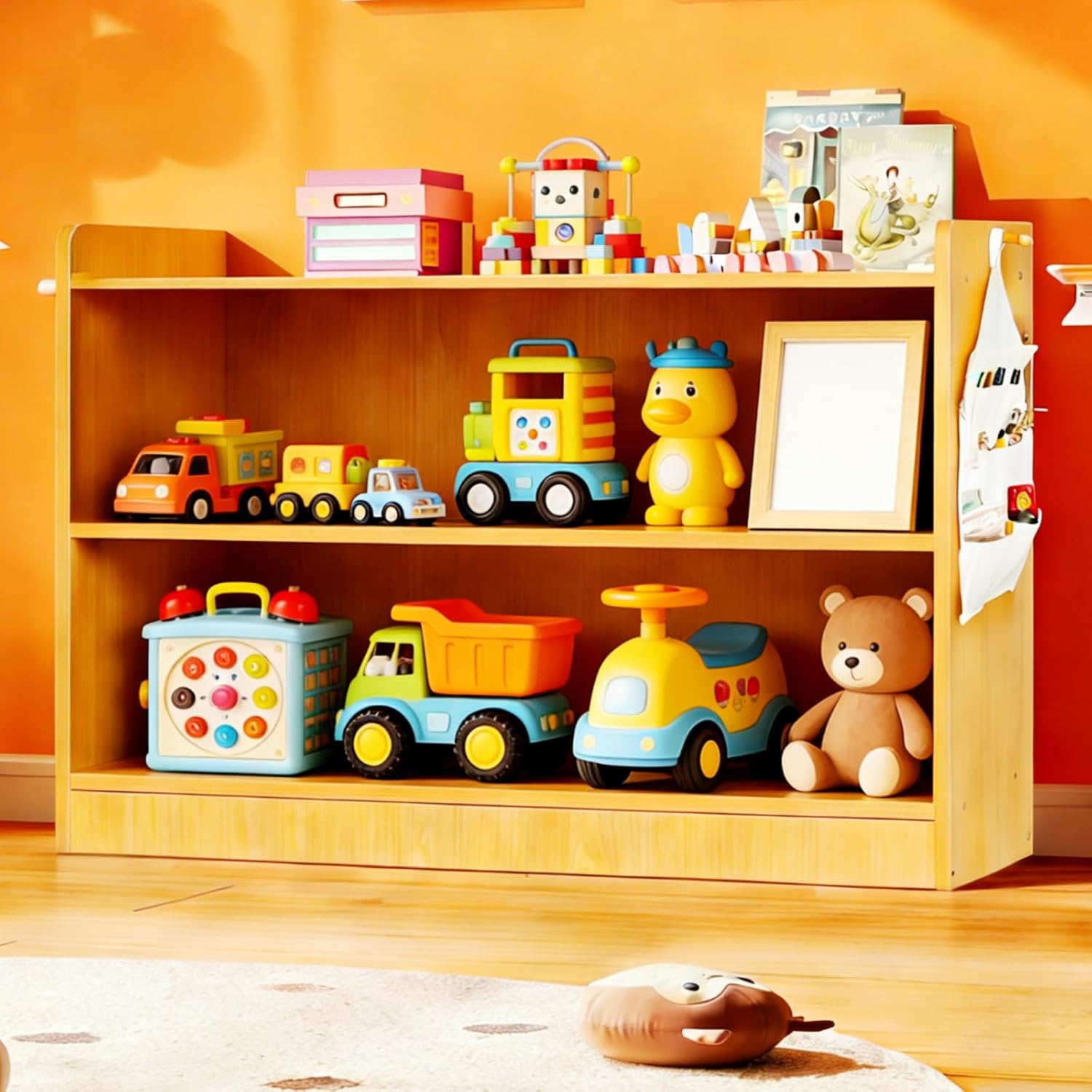 Montessori Shelf Kids Bookshel - đánh giá và giá Montessori Shelf Toy
